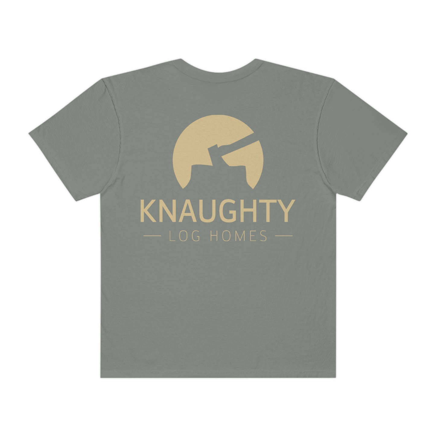 KLH Tan Logo T-Shirt (front & back print)