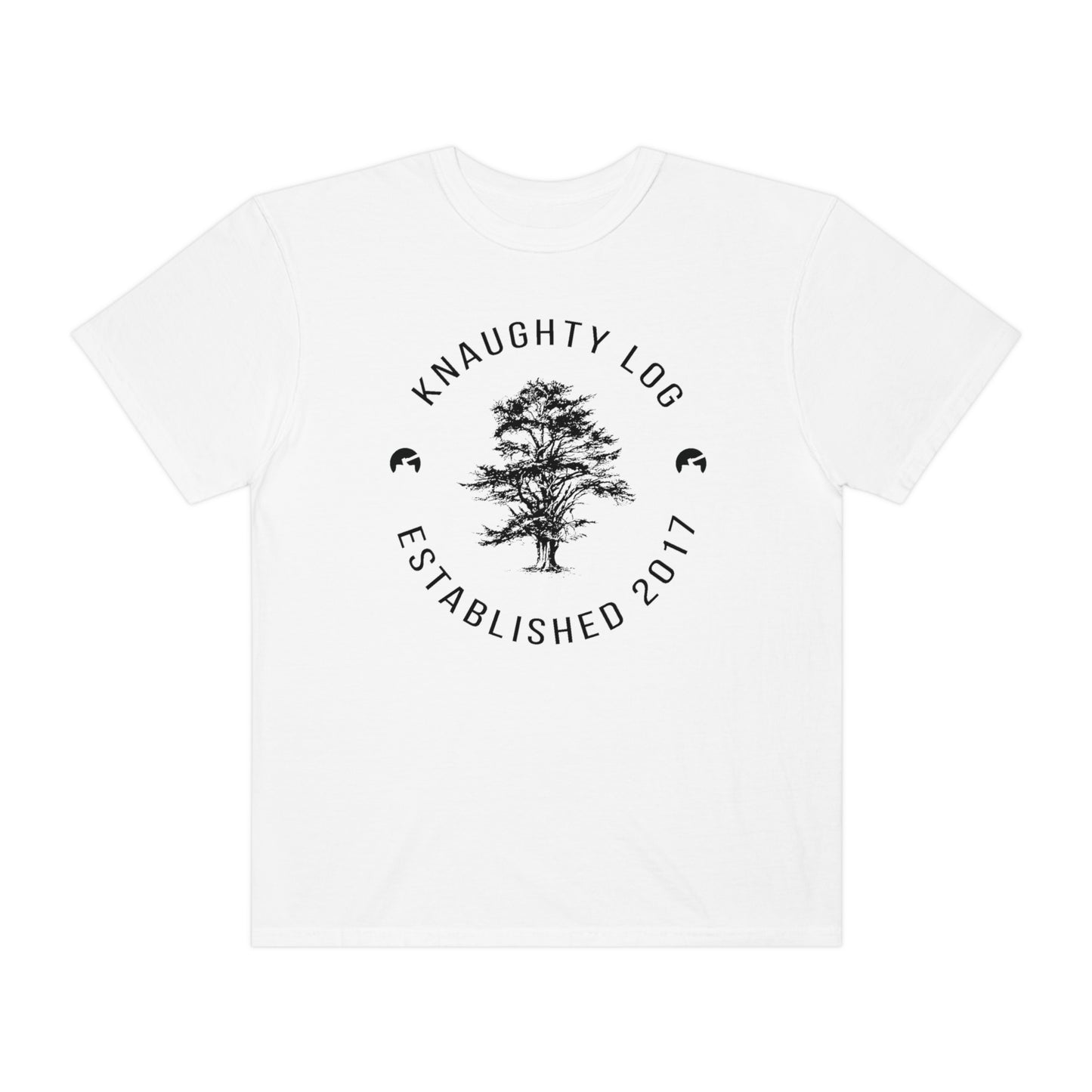 Knaughty Log Tree Graphic T-Shirt