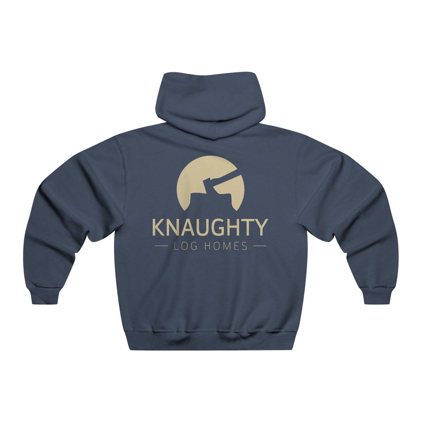 KLH Tan Logo Hoodie (front & back print)
