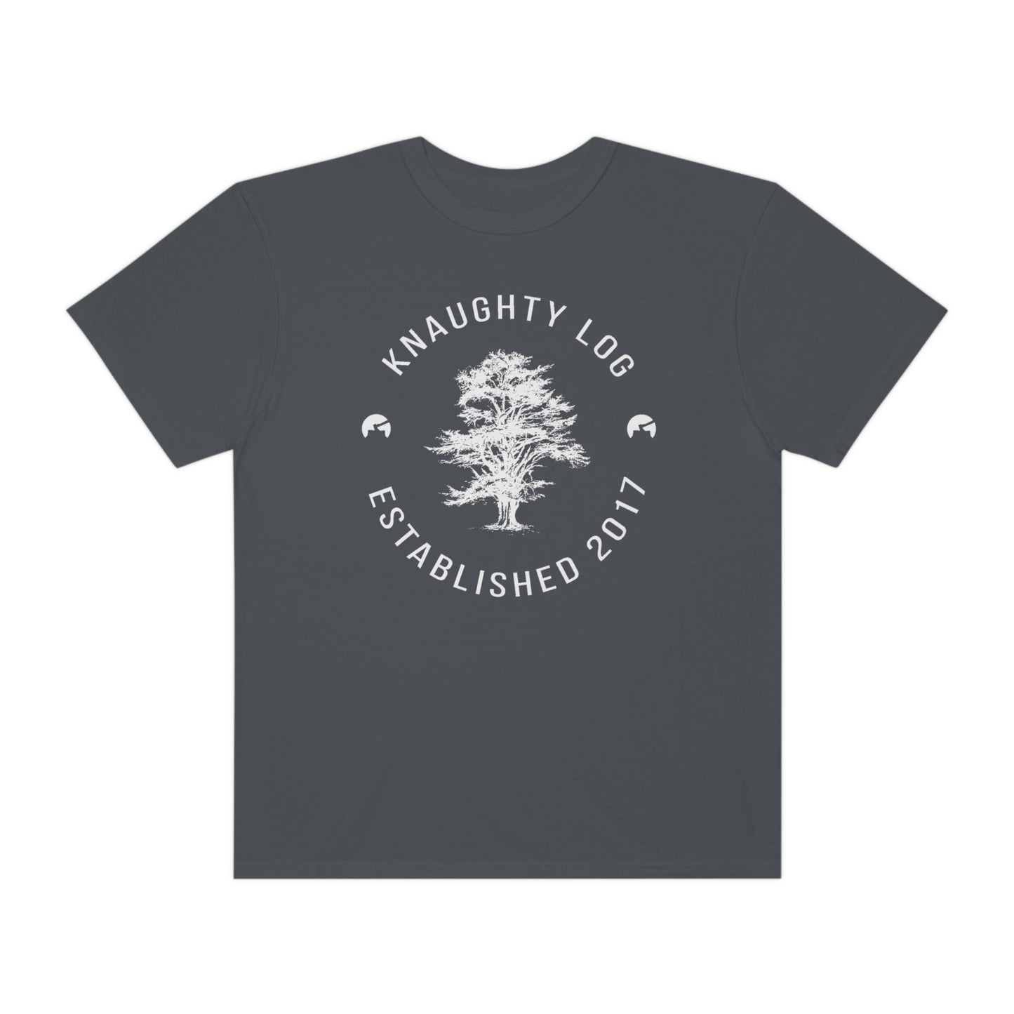 Knaughty Log Tree Graphic T-Shirt