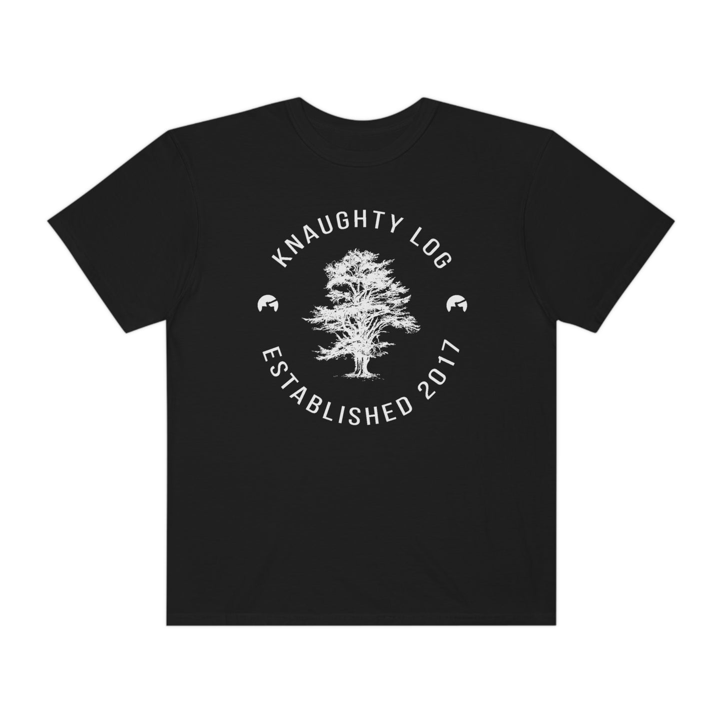 Knaughty Log Tree Graphic T-Shirt