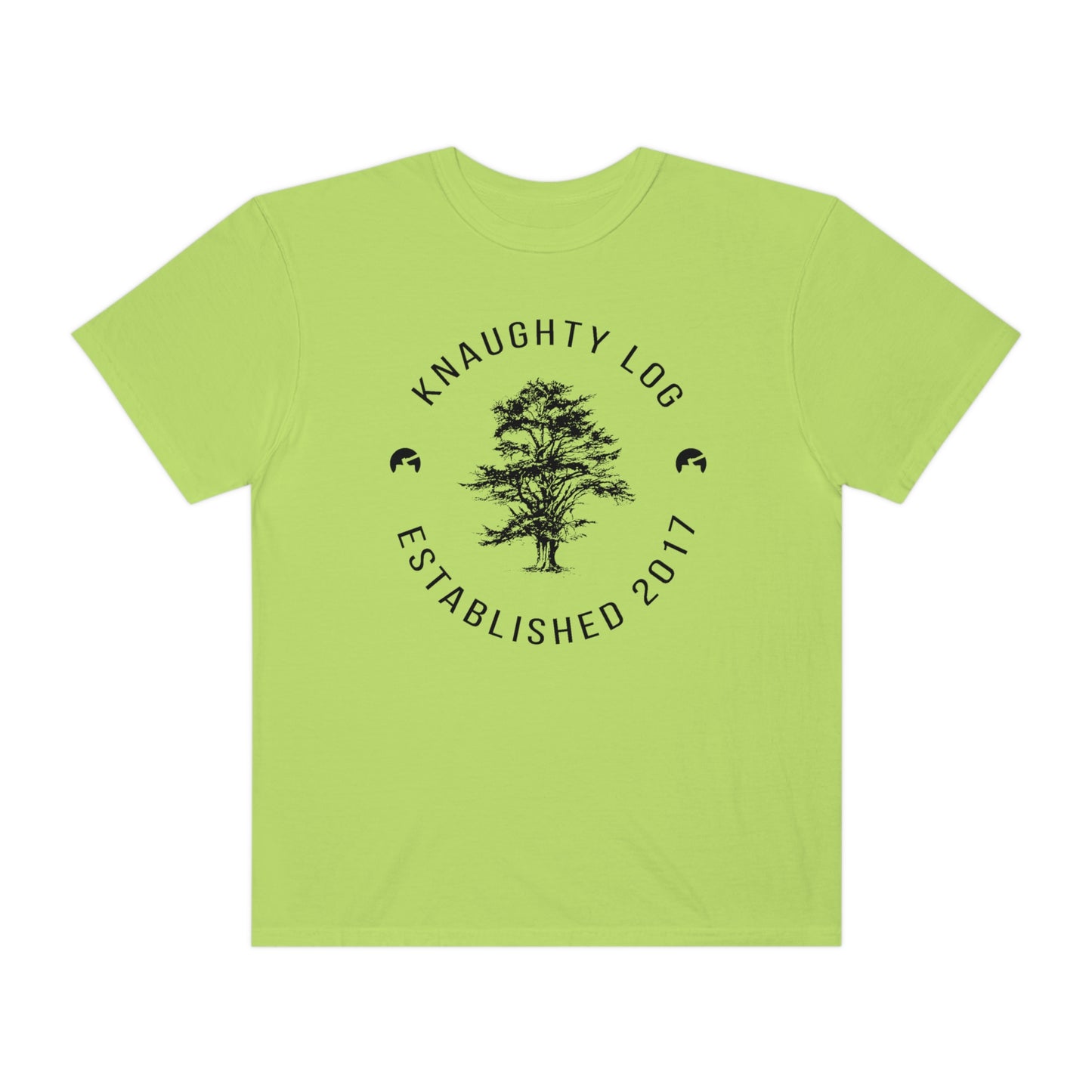 Knaughty Log Tree Graphic T-Shirt