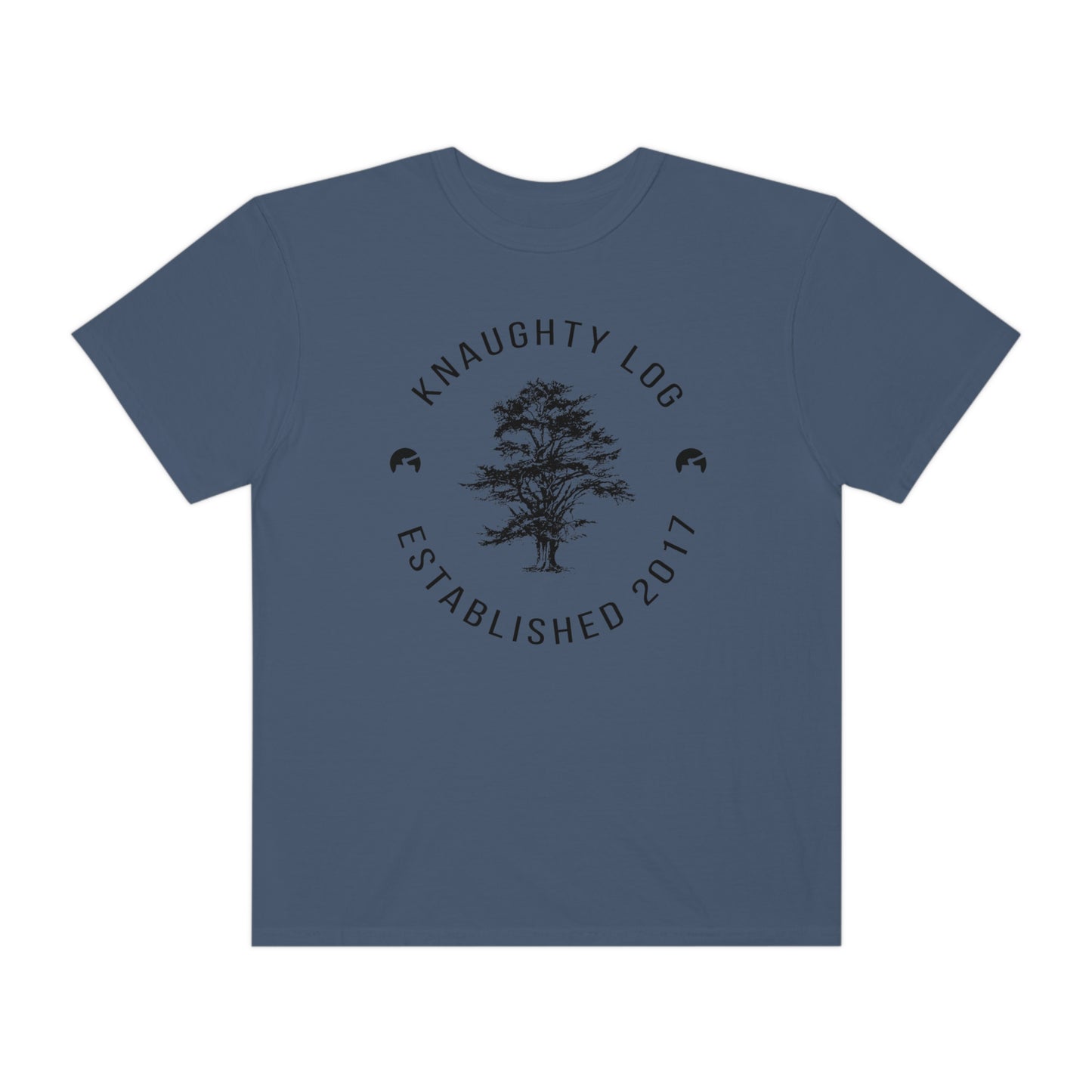 Knaughty Log Tree Graphic T-Shirt