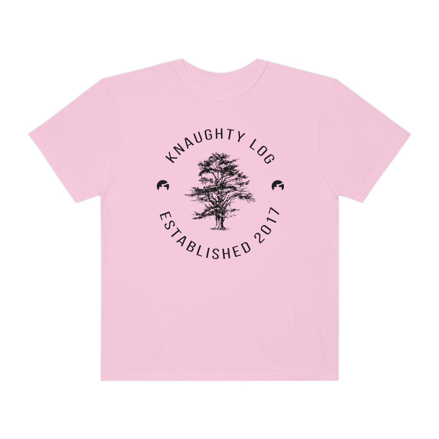 Knaughty Log Tree Graphic T-Shirt