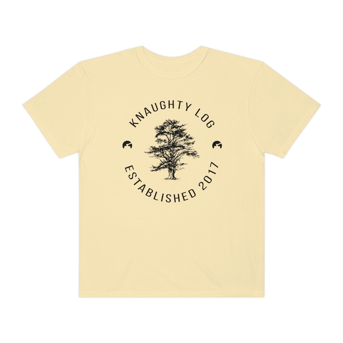 Knaughty Log Tree Graphic T-Shirt